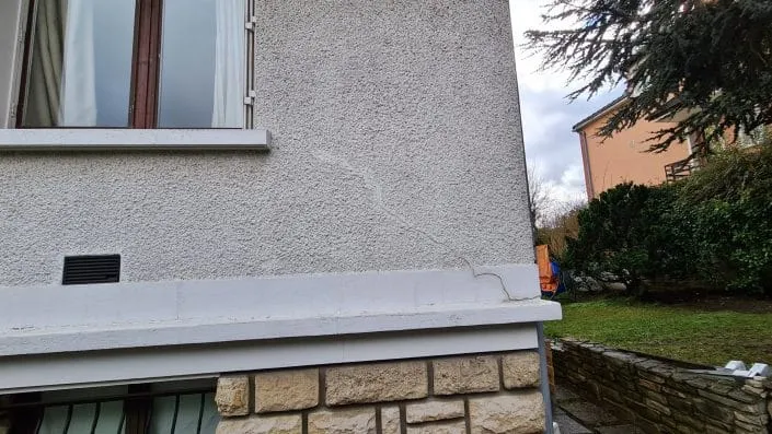 Expertise fissures sur une maison - expert bâtiment