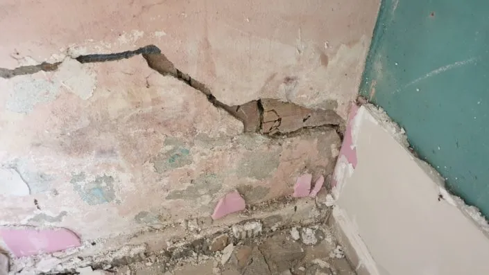 Infiltration par les murs de façade