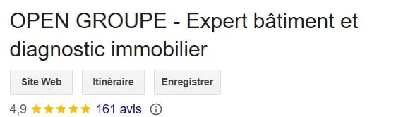 AVIS OPENGROUPE EXPERTISE FISSURE