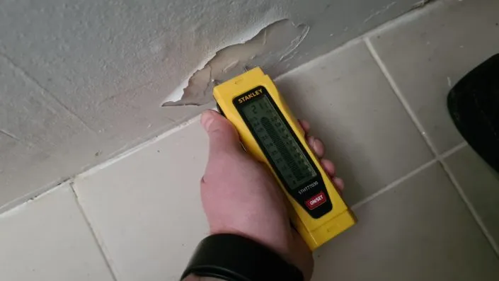 humidimètre à pointe, humidité mur