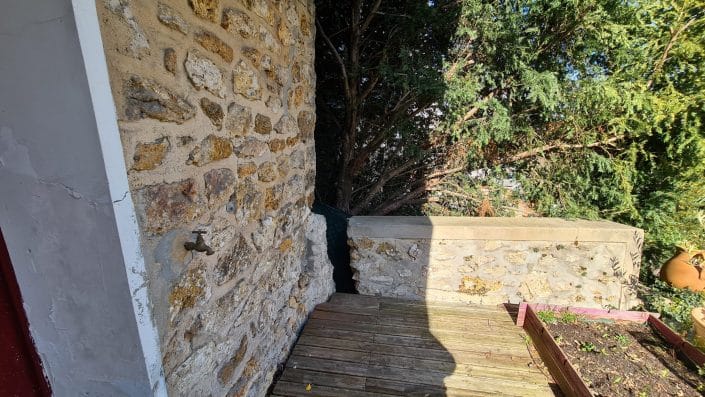 Expertise fissures SEINE ET MARNE 77 - maison ancienne fissurée en pierres