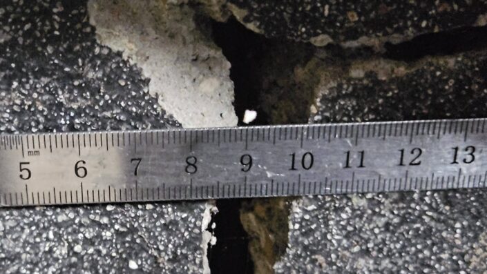 Expertise fissure Puy de Dôme 63 lézarde verticale sécheresse tassement différentiel Riom